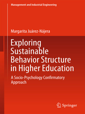 cover image of Exploring Sustainable Behavior Structure in Higher Education